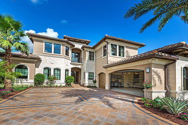 Residential Paver Driveway in Northlake, TX